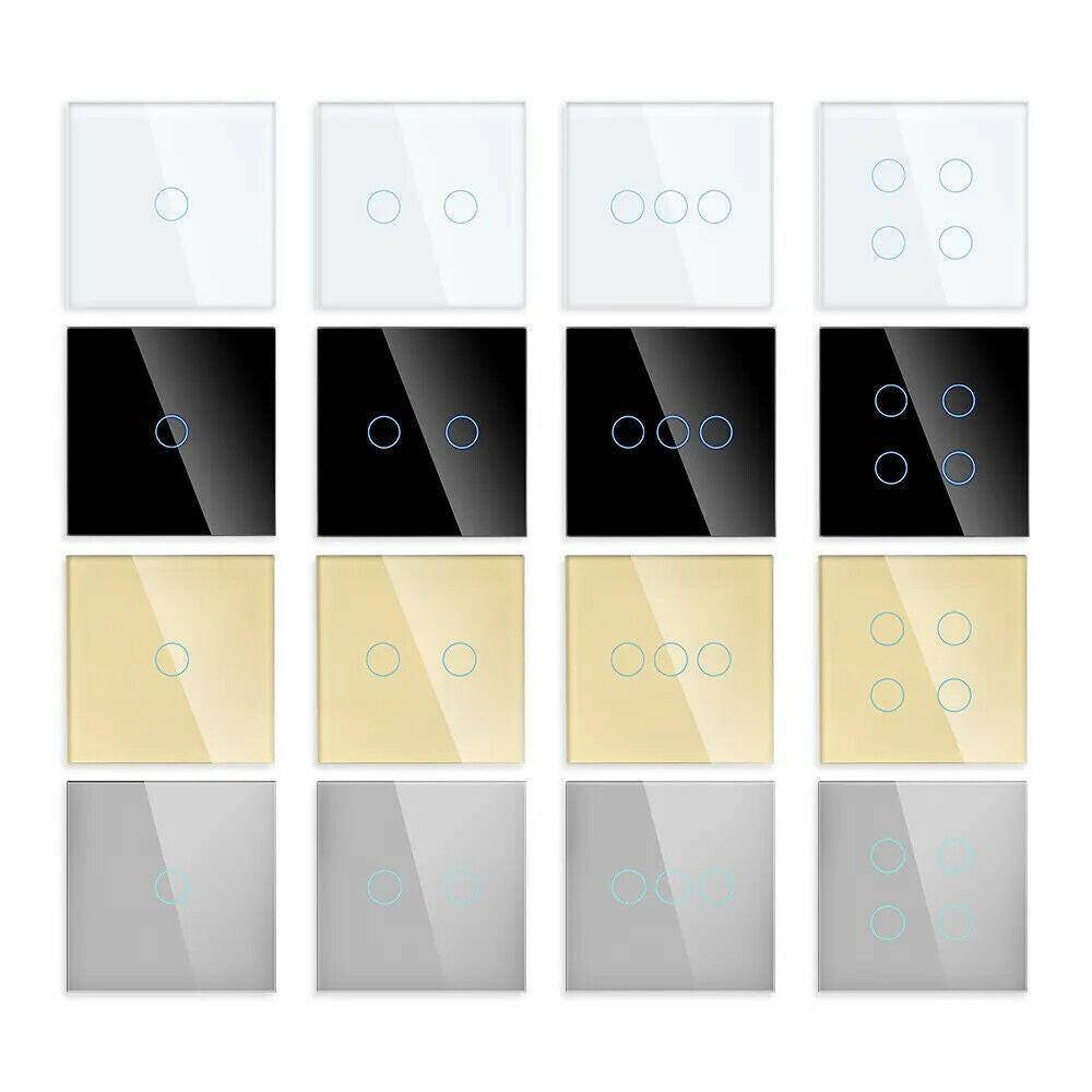 Modern Glass Smart Light Switch by iHelios Living Reinvented - Innovative Home Automation