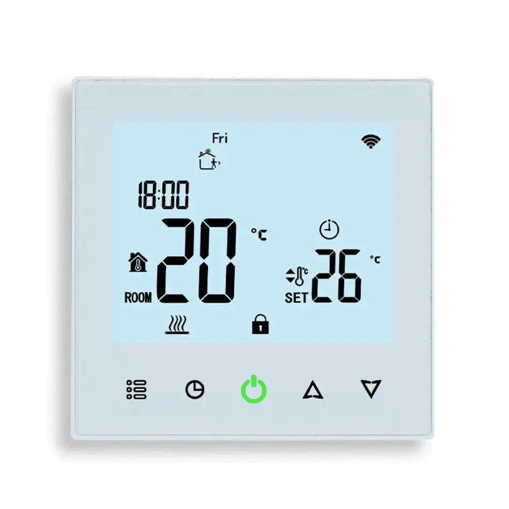 iHelios Touchscreen Smart Thermostat Electric Underfloor Ceiling Heating Google Alexa 16A